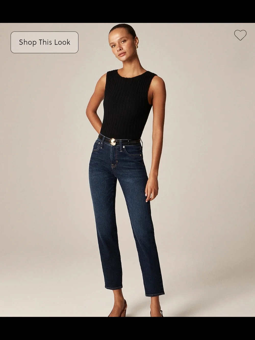 J. Crew Slim Straight Jeans in Dark Indigo | 23